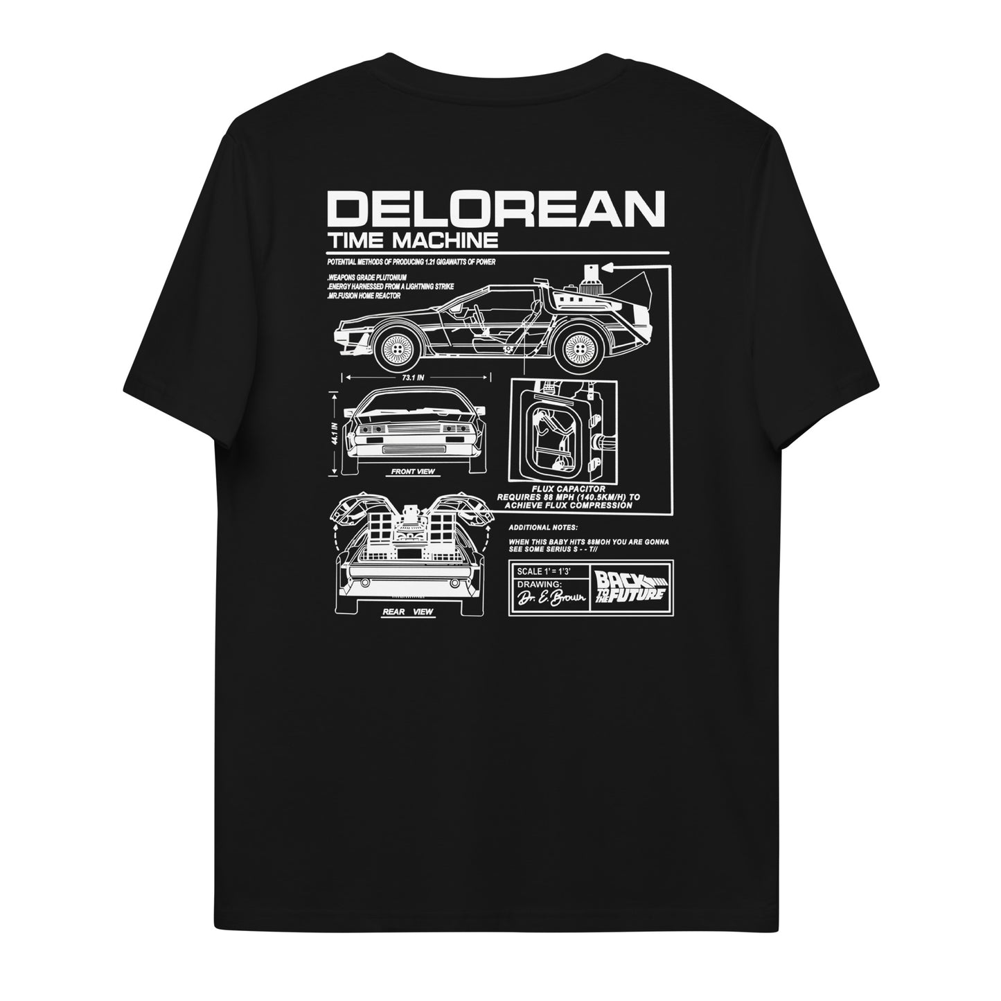 Camiseta The Skere Car- DeLorean