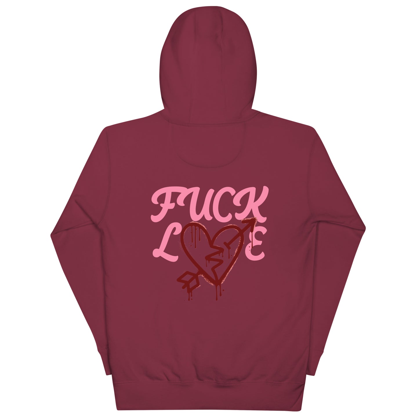 Sudadera con capucha Especial San Valentín "FUCK LOVE" EDITION